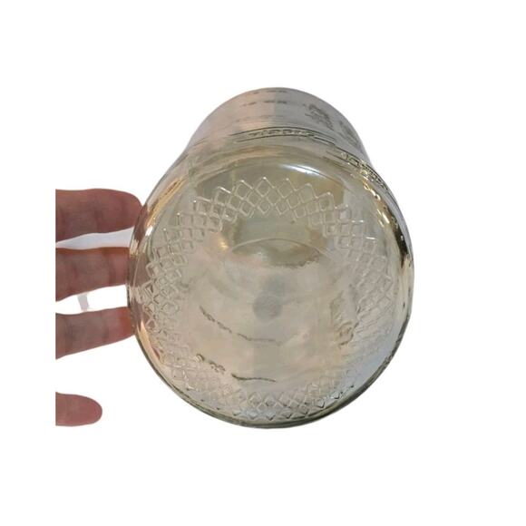 Vintage VLASIC FARMS Large Glass Pickle Jar 60 oz Embossed with Lid - Picture 4 of 4
